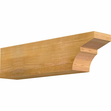 Ekena Millwork Monterey Rough Sawn Rafter Tail, Western Red Cedar, 6"W x 8"H x 32"L RFT06X08X32MON00RWR